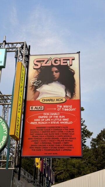 SZIGET FESTIVAL 2025 🥳  #budapest #hungary #sziget #szigetfestival